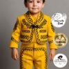 Traje charro Niño Lujo Soutache tallas 1-6 Años