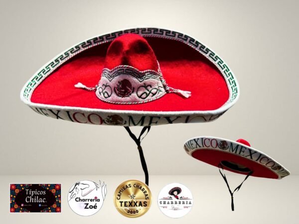 Sombrero Charro Bordado Deportivo