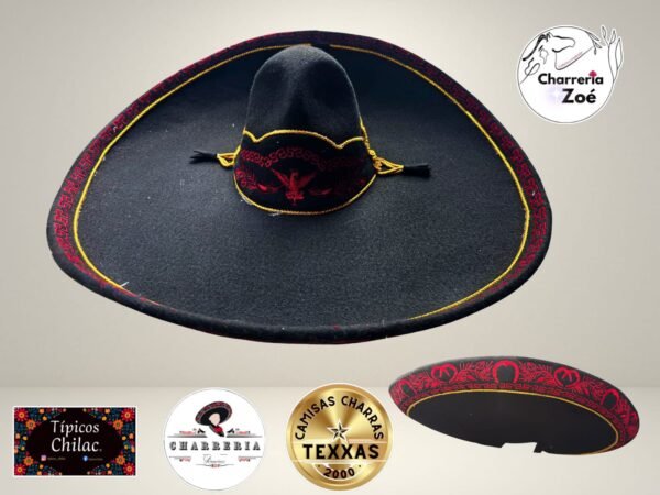 Sombrero Charro de Gala  Bordado