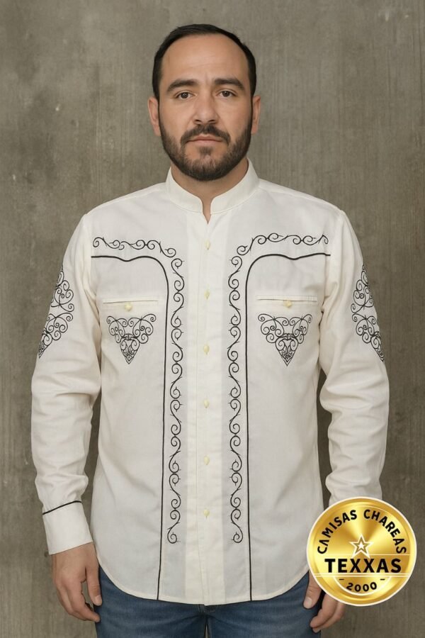 Camisa Charra Modelo Herradura Caballero