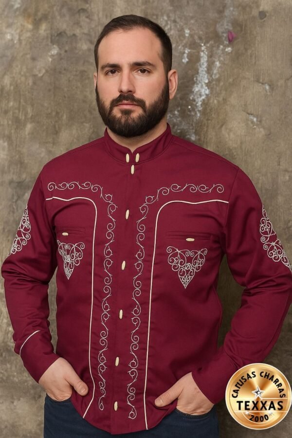 Camisa Charra Modelo Herradura Caballero
