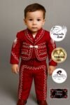 Traje charro Niño Lujo Soutache tallas 1-6 Años