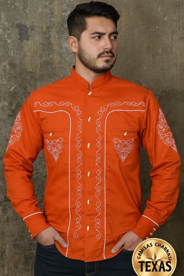 Camisa Charra Modelo Herradura Caballero