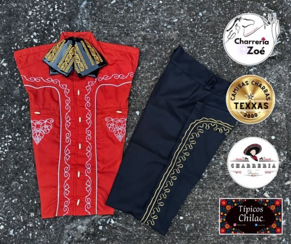 Traje Charro Soutache