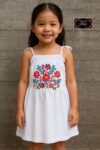 Vestido de Niña Manta Straple Con Tirantes