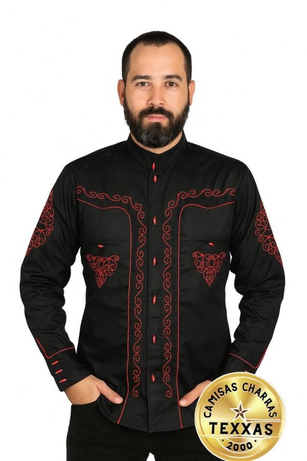 Camisa Charra Modelo Herradura Caballero