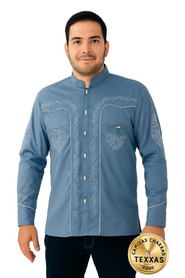 Camisa Charra Modelo Herradura Caballero