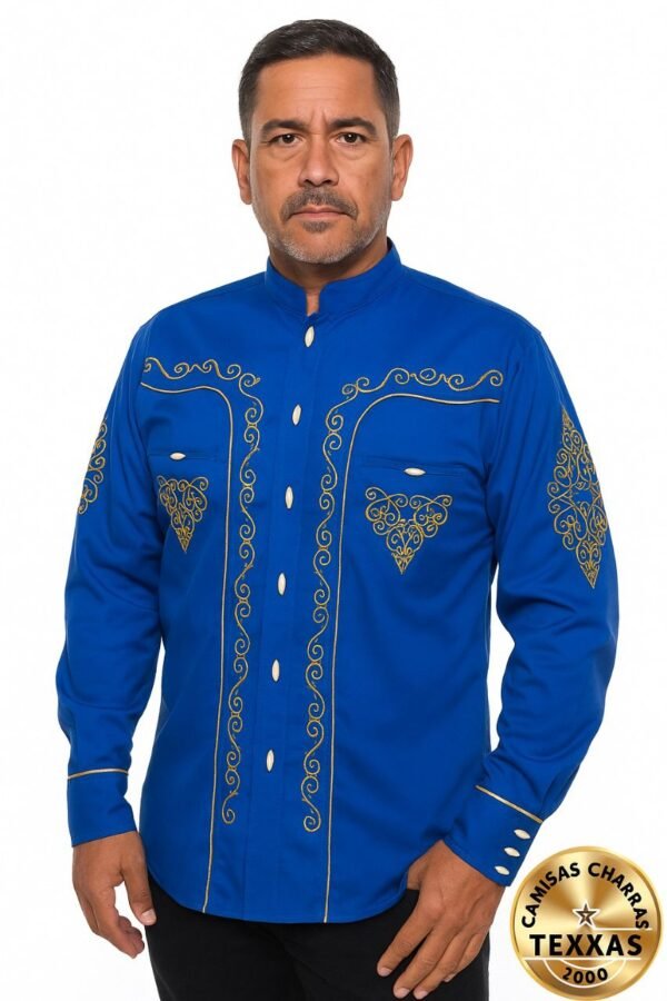 Camisa Charra Modelo Herradura Caballero