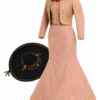 Traje De Charro Dama Bordado Gamuza