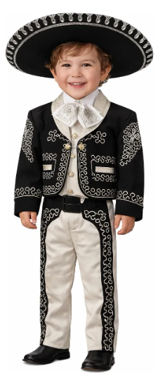 Traje De Charro Para Niños Mariachi Mexicano