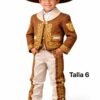 Traje charro de gala para niño