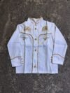 Camisa charra bordada para niño